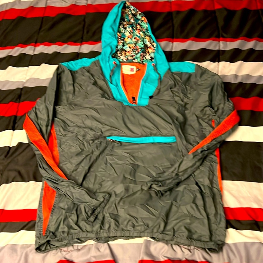Chubbies Fanny Pack Windbreaker Jacket, Size XL